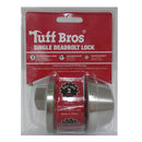 Tuff Bros, Single Deadbolt Lock (6 Pack)