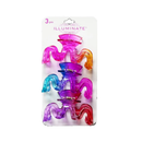 Hair Clips Assorted Colors, 3 ct (12 Pack)