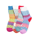 Ladies Socks Multicolor, 1 ct (25 Pack)
