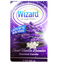 Wizard, Scent Candle Sweet Vanilla Lavender, 3 oz (12 Pack)
