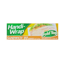 Handi-Wrap, Sandwich Bags Fold Top, 80 ct (12 Pack)