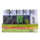 Neon, Lighter Electronic Hemp Plant (50 Pack)