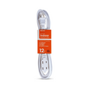 Luxtronic, Extension Cord Indoor White, 12 ft (12 Pack)