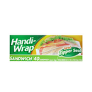 Handi-Wrap, Sandwich Bags Zipper, 40 ct (12 Pack)