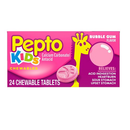 Pepto Bismol, Kids Chewable Tablets Assorted, 24 ct (24 Pack)