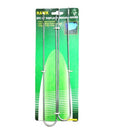 Hawk, Pegboard Hooks Zinc Plated 2 ct, 10 in (25 Pack)