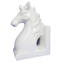 Unicorn Head Ceramic White, 8 in (8 Pack)