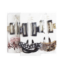 Hair Clips With Scrunchie Assorted, 5 ct (12 Pack)