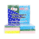 UFO, Sponge Scrubbers, 4 ct (72 Pack)