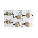 Hair Elastic Ties Assorted, 2 ct (12 Pack)