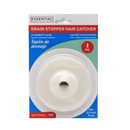 Essential Living, Drain Stopper 1pc White, 3.9 in (24 Pack)