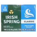 Irish Spring, Bar Soap 2 ct Moisture, 6.4 oz (36 Pack)