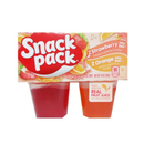 Snack Pack, Gelatin Strawberry, 4 ct, 13 oz (12 Pack)