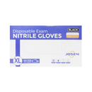 Josen, Disposable Gloves Nitrile Black Xl, 100 ct (10 Pack)