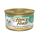 Fancy Feast, Cat Food Cod Sole & Shrimp, 3 oz (24 Pack)