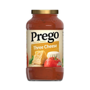 Prego, Italian Sauce Three Cheese, 24 oz (12 Pack)