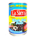 La Sierra, Whole Black Beans, 21.4 oz (12 Pack)