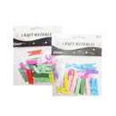 Angels Craft, Craft Clothespins Assorted Colors, 20 ct (12 Pack)