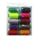 Sewing Thread Assorted Colors, 10 ct (12 Pack)