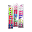 Hair Metal Snaps With Bow Assorted Colors, 10 ct (12 Pack)