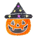 Halloween Tinsel Pumpkin Decor, 12 in (24 Pack)