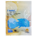 Komfort, Nitrile Gloves Blue Extra Large, 10 ct (20 Pack)