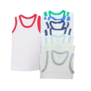 Boys Tank Top Assorted Sizes & Design (12 Pack)