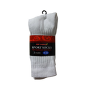 Crew Socks 9-11 White, 2 ct (12 Pack)