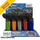 Eagle Torch, Mighty Angle Torch Lighters Aluminum Assorted (15 Pack)