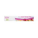 K & B, Zipper Freezer Bags, 20 ct (24 Pack)