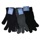 Silver Age, Gloves Assorted Colors Knitted, 9 in (12 Pack)