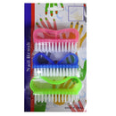Nail Brush Assorted Colors, 3 ct (12 Pack)