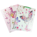 Gift Bags 3D Butterfly Large Assorted (12 Pack)