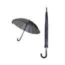 Umbrella Long Black With Silver Lining (24 Pack)
