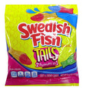 Swedish Fish, Candy Tails 2 In 1, 3.6 oz (12 Pack)