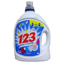 1-2-3, LIquid Detergent H.E Maxi Effect, 4.65 l (4 Pack)