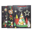 X-Mas Gift Bags Medium Assorted Colors (12 Pack)