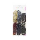 Hair Elastic Bands Mini Assorted Colors, 48 ct (12 Pack)