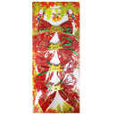 X-Mas Decor Bow 4pc, 4 ct (12 Pack)