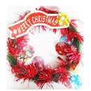 X-Mas Decor Wreath, 9 in (6 Pack)