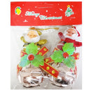 X-Mas Ornament Santa Claus, 2 ct (12 Pack)