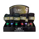 UBC, Hair Brush Display PDQ Assorted Colors (36 Pack)