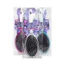 Hair Brush Assorted Colors, 9.5 in (24 Pack)