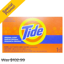 Tide, Detergent Original 1 Load (156 Pack)