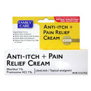 Family Care, Anti-Itch Pain Relief Cream, 0.5 oz (24 Pack)