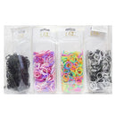 UBC, Hair Rubber Bands Assorted Colors, 500 ct (12 Pack)