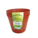 Planter Pots 5 ct Plastic, 5.25 in (24 Pack)
