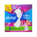 Always, Maxi Pads Radiant Heavy, 13 ct (6 Pack)
