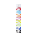 Hair Metal Clips Assorted Colors, 16 ct (12 Pack)