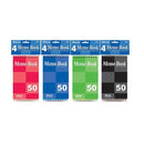 Bazic, Spiral Memo Book 50 Sheets (24 Pack)